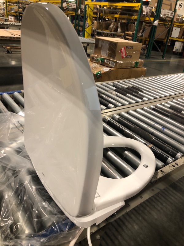 Photo 1 of *******BRAND NEW TEM********* TOTO® WASHLET®+ S7A Electronic Bidet Toilet Seat with EWATER+® Bowl and Wand Cleaning, Auto Open and Close Contemporary Lid, Elongated, Cotton White - SW4736AT40#01