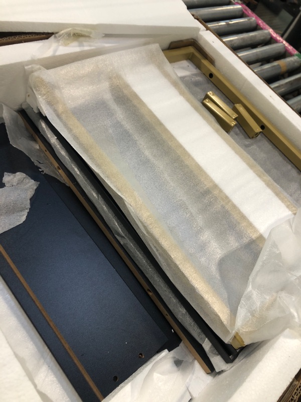 Photo 1 of *****BRAND NEW ITEM***** LED Nightstand with 3 Storage Drawers Black