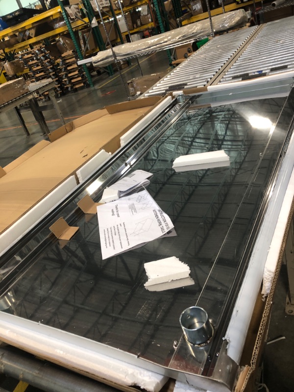 Photo 1 of ****TOP TABLE ONLY, TABLE LEGS AND BOTTOM PART ARE MISSING******* Atronor Stainless Steel Table for Prep & Work, NSF Metal Commercial Heavy Duty Table with Adjustable Under Shelf and Foot for Restaurant, Home and Hotel (30x60in)