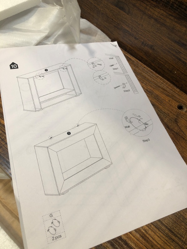 Photo 1 of ******BRAND NEW ITEM******** Tribesigns Farmhouse Console Table, 47 Inches Entryway Console Table with Storage, Industrial Hallway Accent Table for Living Room, Entrance