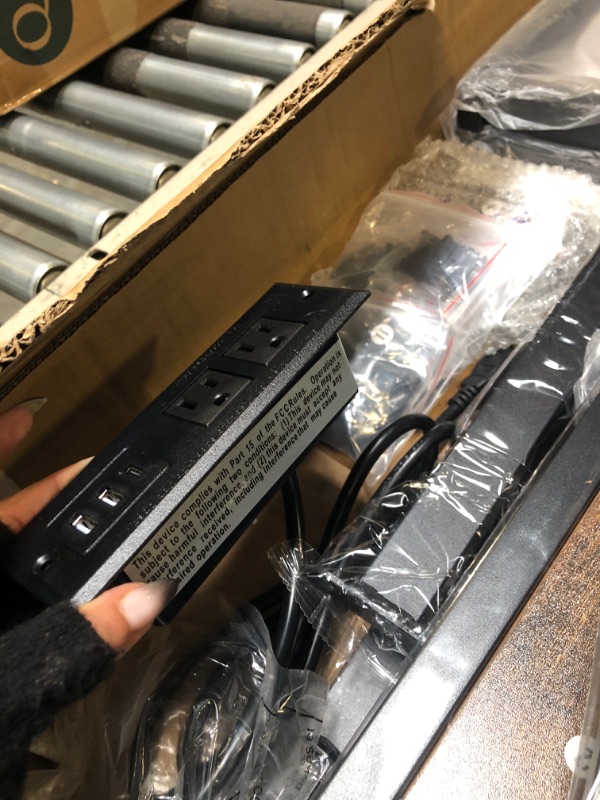 Photo 1 of *****BRAND NEW ITEM ***** Liians Queen Bed Frame with Headboard, Metal Platform Bed with Smart LED Lights and USB Charging Station, Easy Assembly, No Box Spring Needed