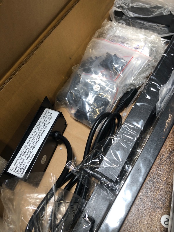 Photo 1 of *****BRAND NEW ITEM ***** Liians Queen Bed Frame with Headboard, Metal Platform Bed with Smart LED Lights and USB Charging Station, Easy Assembly, No Box Spring Needed