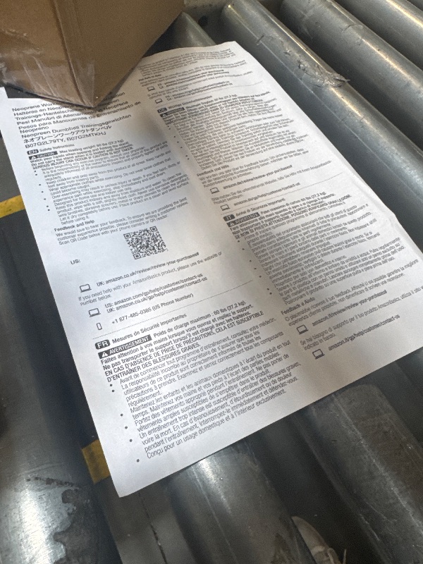 Photo 1 of ******BRAND  NEW ITEM****** Amazon Basics Neoprene Dumbbell Hand Weights, Rack with 3 Pairs (5, 10, and 15 Pounds), Green/Blue/Grey