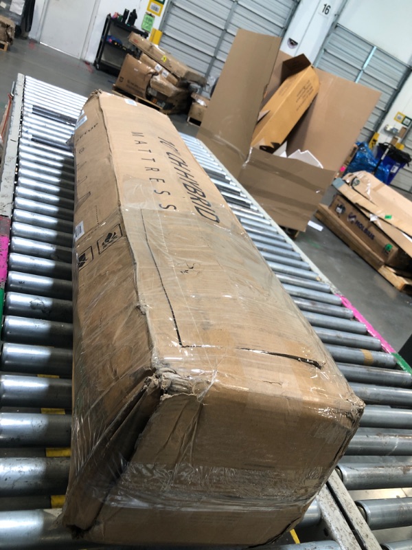 Photo 1 of ******FACTORY SEALED ****** NO RETURNS******** CH CHARME HOUSE Full Size Mattress, 10 Inch Full Hybrid Mattress in a Box, Medium Feel Foam and Individual Pocket Springs, Extra Edge Support, Pressure Relief, CertiPUR-US