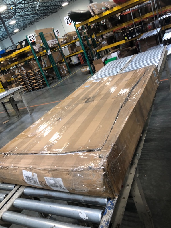 Photo 1 of *****SIMILAR COLOR***** jmzx store Solid Wood and Metal Modern Industrial 55 inch Wide Home Office Desk, Writing Table, Workstation, Perfect Table for Your workspace Study Table Furniture in Rustic Natural Aged Brown