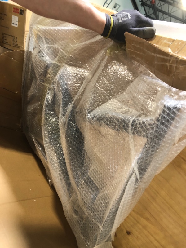 Photo 1 of *****SIMILAR COLOR***** jmzx store Solid Wood and Metal Modern Industrial 55 inch Wide Home Office Desk, Writing Table, Workstation, Perfect Table for Your workspace Study Table Furniture in Rustic Natural Aged Brown