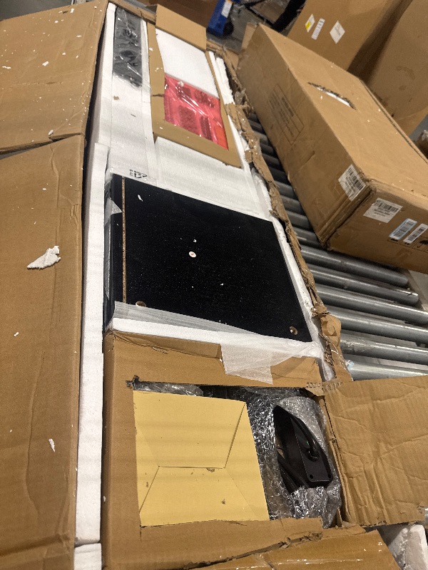 Photo 1 of ****BRAND NEW ITEM**** Rolanstar TV Stand with Mount and Power Outlet 59.1", Swivel TV Stand Mount for 32/45/55/60/65/70 inch TVs, Height Adjustable Modern Entertainment Center with Storage & LED Lights, Black TV Table