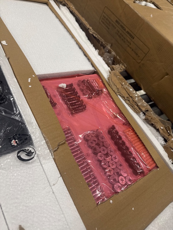 Photo 1 of ****BRAND NEW ITEM**** Rolanstar TV Stand with Mount and Power Outlet 59.1", Swivel TV Stand Mount for 32/45/55/60/65/70 inch TVs, Height Adjustable Modern Entertainment Center with Storage & LED Lights, Black TV Table