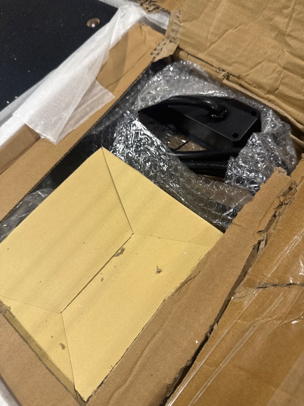 Photo 1 of ****BRAND NEW ITEM**** Rolanstar TV Stand with Mount and Power Outlet 59.1", Swivel TV Stand Mount for 32/45/55/60/65/70 inch TVs, Height Adjustable Modern Entertainment Center with Storage & LED Lights, Black TV Table