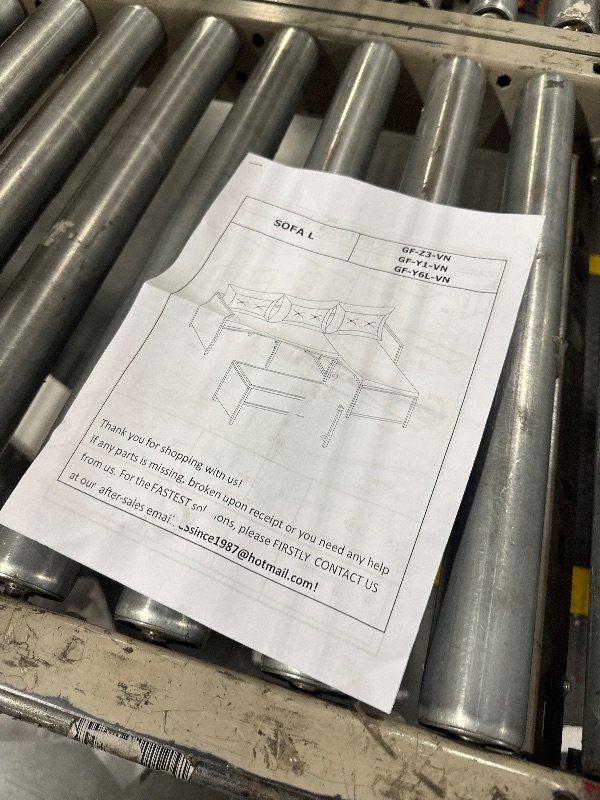 Photo 1 of ************GREY COLOR**** Shintenchi 3 Pieces Patio Furniture Set 3 Pieces PE Rattan Wicker Chairs with Table Outdoor Furniture for Backyard/Garden/Poolside/Outdoor Restaurant Gary Rattan with Blue Cushion