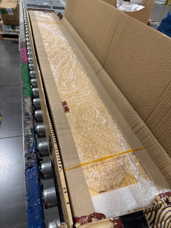 Photo 1 of ****BRAND NEW ITEM***** Avana Fireplace Mantle - Natural Wood - Mounted for Over Fireplace - Handcrafted - Rustic Natural, 60 X 8 X 3