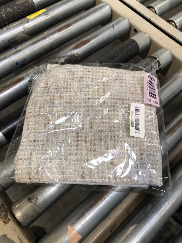 Photo 1 of ***ONLY ONE COVER****FUTEI Grey Decorative Throw Pillow Covers 18x18 Inch Set of 2,Soft Chenille Tweed Textured Cushion Case,Modern Home Decor for Couch Bed Living Room