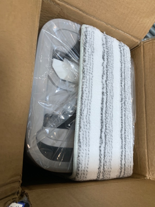 Photo 1 of ***USED***MISSING PARTS***Mop and Bucket Set, Flat Microfiber Mops for Floor Cleaning, Wall Cleaner Mop and Bucket System with Wringer, Wet and Dry Use