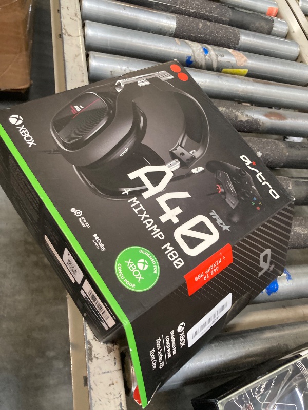 Photo 1 of **MISSING CORD** ASTRO Gaming A40 TR Wired Headset + MixAmp M80 with Astro Audio V2 for-Xbox Series X | S-Xbox One
