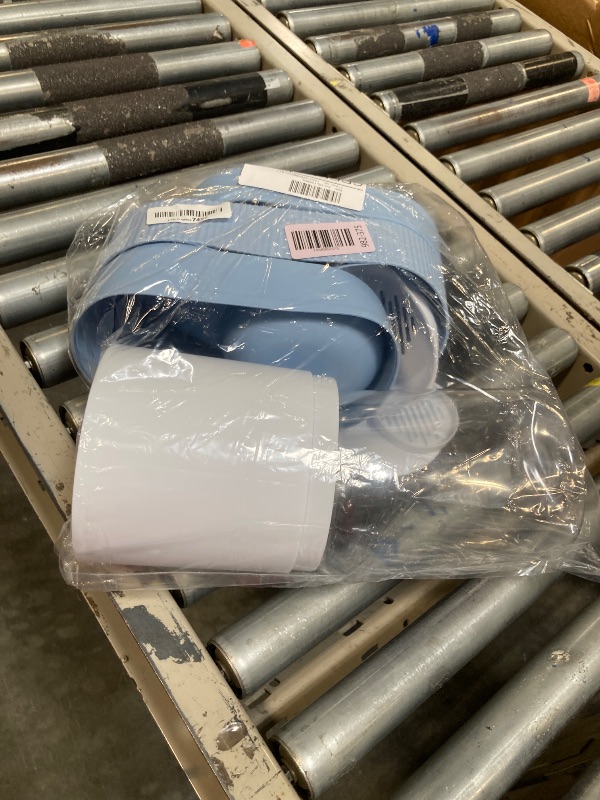 Photo 1 of ****MISSING PARTS****Automatic Dog Cat Water Dispenser Gravity Feeder and Water Dispenser Stainless Steel 2-in-1 Set Large Capacity Dispenser for Pets Dogs, Puppies, Kittens?Blue?