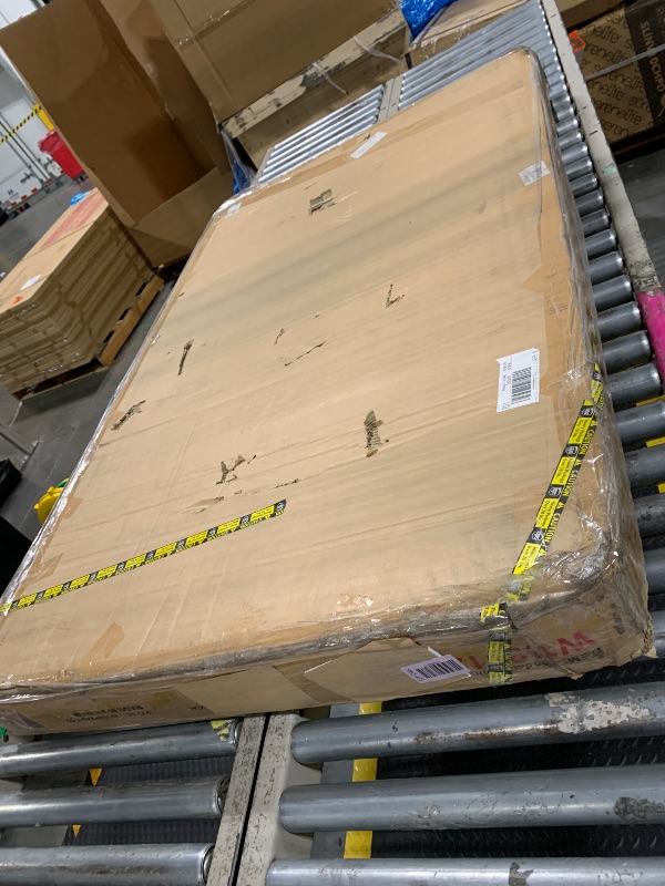 Photo 1 of *** JUST THE DINNING TABLE*** Zevemomo 6-Piece Wooden Dining Table Set, Dining Table Set for 6, Including 1 Dining Table, Dining Table, Table Set for Dining Room & Kitchen, Walnut *** JUST THE DINNING TABLE***