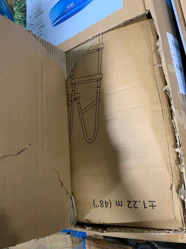 Photo 1 of Intex 28167EH Easy Set Inflatable Swimming Pool Set: 15ft x 48in – Includes 1000 GPH Cartridge Filter Pump – Removable Ladder – Pool Cover – Ground