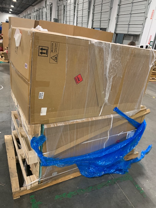 Photo 1 of ***2 POOL*** EVAJOY 32ft x 16ft x 52in Metal Frame Swimming Pool Set, Rectangular Above Ground Pool Cover with Sand Filter Pump, Pool Ladder, Ground Cloth for Backyard, Garden, PVC, Blue (2 Sets) *** FACTORY SEALED***