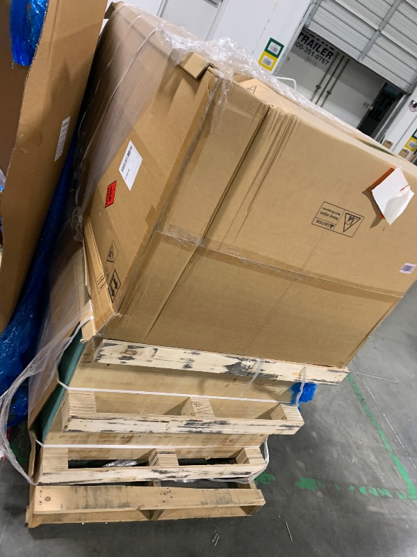 Photo 1 of ***2 POOL*** EVAJOY 32ft x 16ft x 52in Metal Frame Swimming Pool Set, Rectangular Above Ground Pool Cover with Sand Filter Pump, Pool Ladder, Ground Cloth for Backyard, Garden, PVC, Blue (2 Sets) *** FACTORY SEALED***