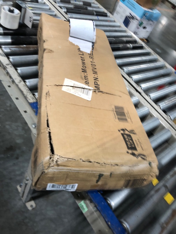 Photo 1 of Lawn Mower Lift Jack Adjustable Telescopic Maintenance Jack for Ride-On Mowers & Garden Tractors