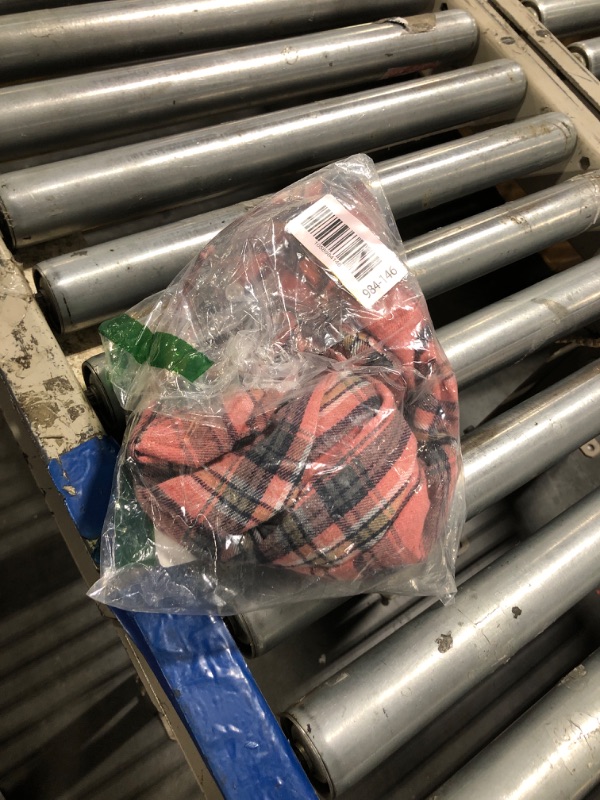 Photo 1 of * shirt needs buttons*Betusline Girls' Plaid Flannel Shirt, Kids Long Sleeve Button Button Shirts Tops, F Pink #2, 7-8 Years= Tag 140