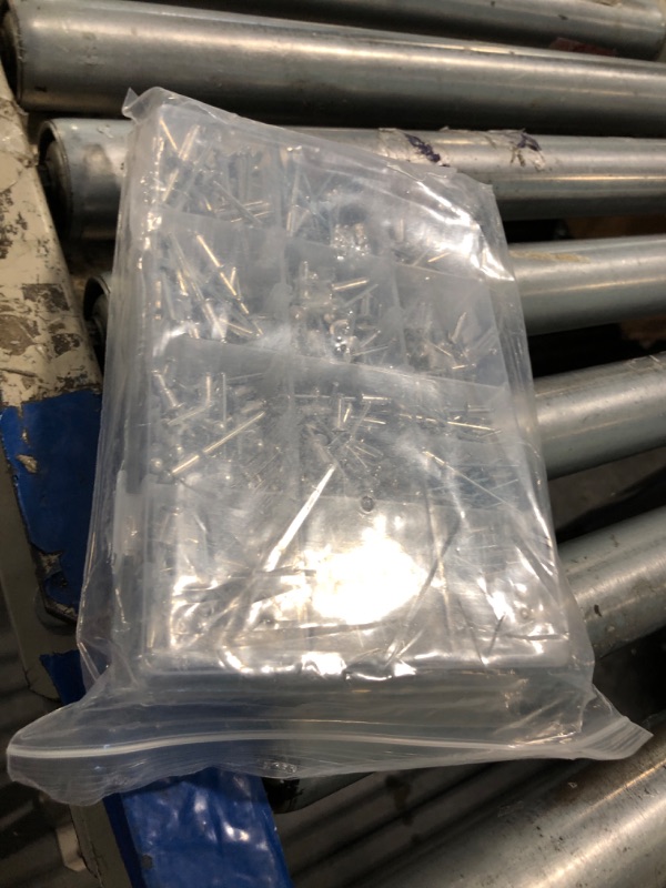 Photo 1 of Zuorery 500pcs Pop Rivets Assortment Kit, 14 Sizes Aluminum Blind Rivets (3/32" 1/8" 5/32" 3/16") Assorted Blind Rivets