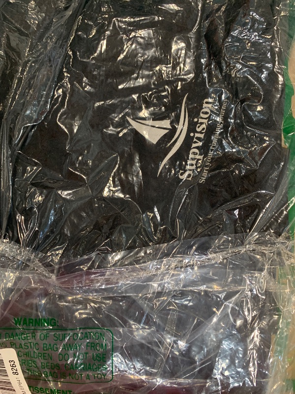 Photo 1 of **NEEDS 1 NEW ZIPPER** Supvision 49.2in Storage Bag with 2-Way Durable Zippers and Handles Duffel Bag Strong Oxford Fabric Extra Large Luggage Bags for Travel Camping Sports Equipment Storage Bags 200L 52.8Gallons