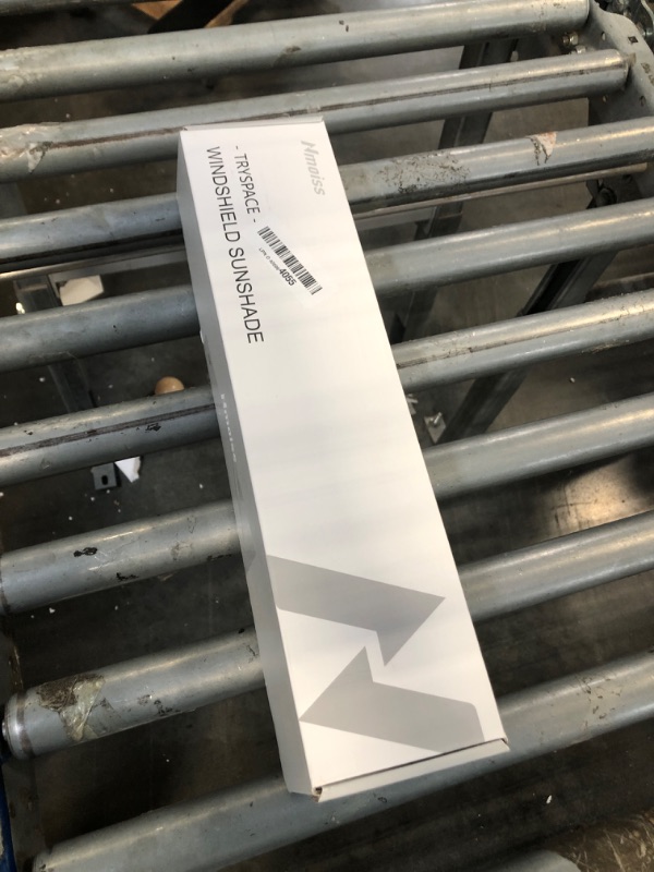 Photo 1 of [2025 Upgrade] Nmoiss Windshield Sun Shade Umbrella - [Vinyl Coating Heat Shield] Protect Car from Sun Rays & Heat Damage Keep Cool and Protect Interior, Spring Structure Edge Medium 56" L x 31" W