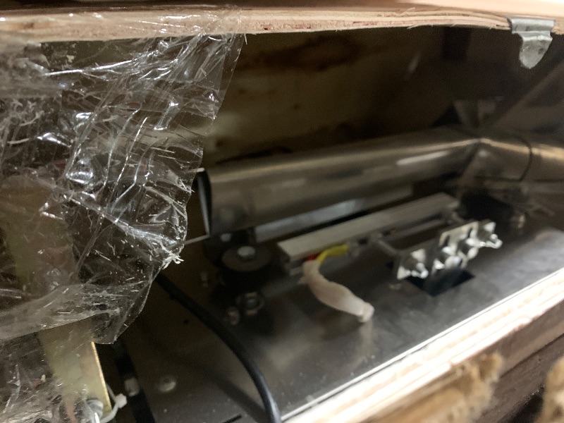 Photo 1 of ***MISSING ONE POWER CORD AND A COUPLE RODS***POWERS ON***VEVOR
Automatic Particle Packaging Machine 0.002-0.22 lbs. Multi-Function Pouch Powder Filler Machine 49 in. H (1-100g)