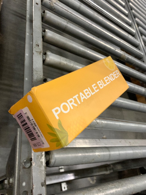 Photo 1 of **MISSING CHARGER** Mulli Portable Blender,USB Rechargeable Personal Mixer for Smoothie and Shakes, Mini Blender with Six Blades for Baby Food,Travel,Gym(Update)