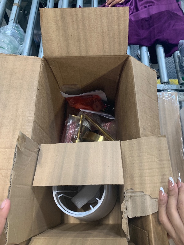 Photo 1 of ***Missing parts***Battery Operated Wall Sconces Set of Two, Gold Wireless Wall Lights with 5200mAh Dimmable Bulbs and Remote, 12 Color Rechargeable Wall Sconce for Bedroom Living Room Hallway, 24 Inch