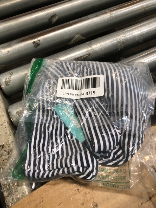 Photo 1 of **STRIPED BRA ONLY***Aqua Eve 3 Piece Tankini Swimsuit for Women Tank Bathing Suit with Shorts Open Back Athletic Swimwear Army Green and Stripes XL