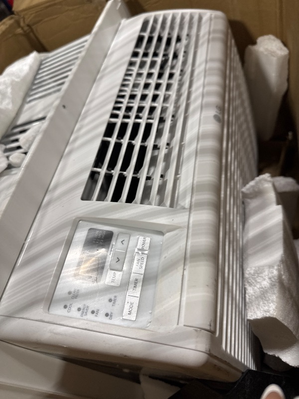 Photo 1 of GE Window Air Conditioner 8,000 BTU for Rooms up to 350 sq ft., Wi-Fi Enabled, Energy-Efficient Cooling for Medium Rooms, Easy Install Kit, Control Using Remote or Smartphone App, White