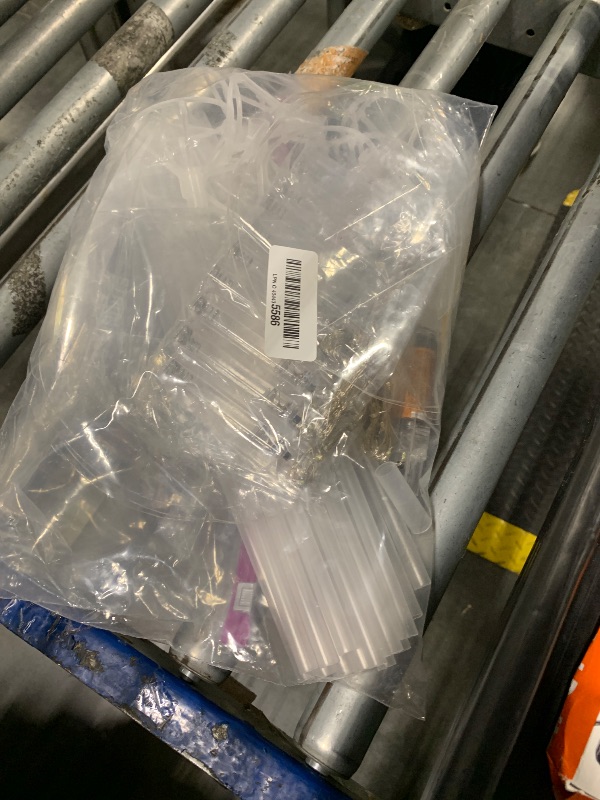 Photo 1 of Hokoad 10 Pack LED Balloons with Sticks, 15Pcs 20 Inch Clear Bobo Balloons Light Up Helium Glow Bubble Balloon Lights for Party Supplies Valentines Decor (Colorful)