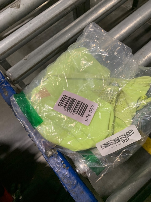 Photo 1 of ***similar***Fanuerg Women's Ribbed Bikini Sets Scoop Neck Cheeky Swimsuit Textured Two Piece Bathing Suit Mint Blue M