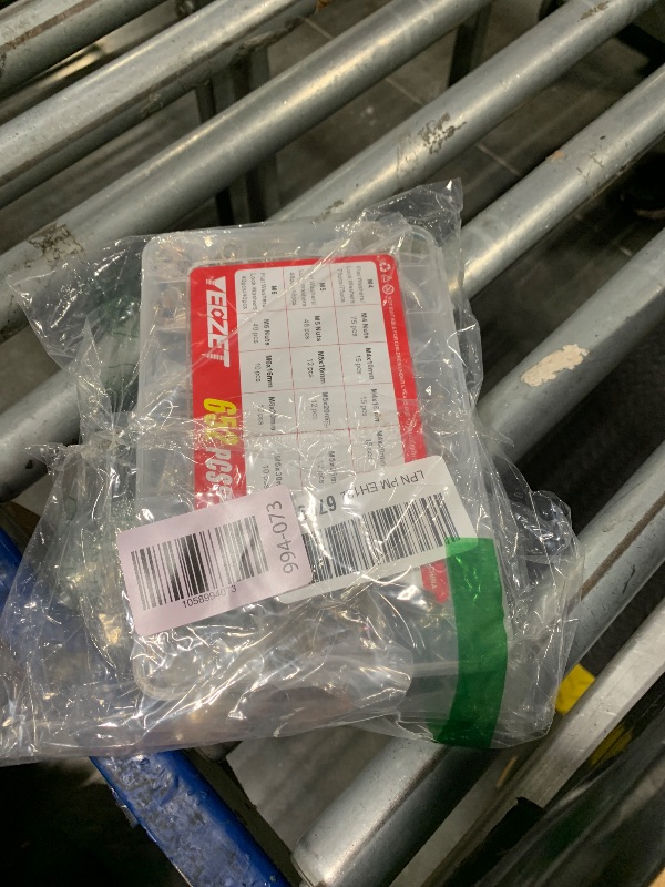 Photo 1 of ***MISSINGSOME SIZES****YEEZET 652PCS Grade 8.8 M4 M5 M6 Heavy Duty Bolts and Nuts Assortment Kit Includes 13 Most Common Sizes