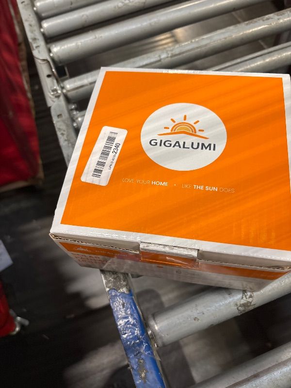 Photo 1 of ****MISSING PARTS**** GIGALUMI Solar Lights Outdoor Waterproof, 12 Pack, Stainless Steel LED Solar Garden Lights for Patio, Lawn, Yard and Landscape, Cold White