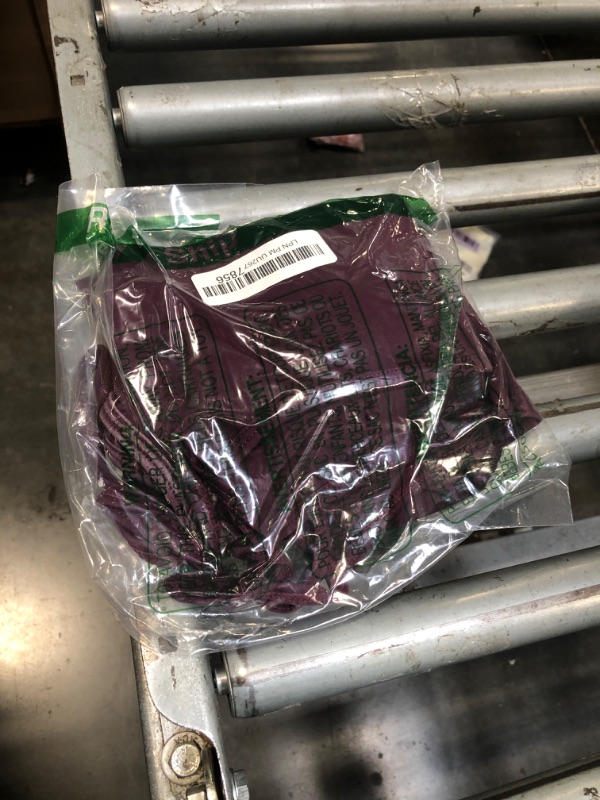 Photo 1 of *****USED*** QBGJTD Two Piece Workout Sets For Women Sleeveless Backless Sport Bra Matching High Waist Scrunch Butt Biker Shorts 2 Piece Gym Yoga Active Wear Outfits Womens Athletic Work Out Clothes Purple S