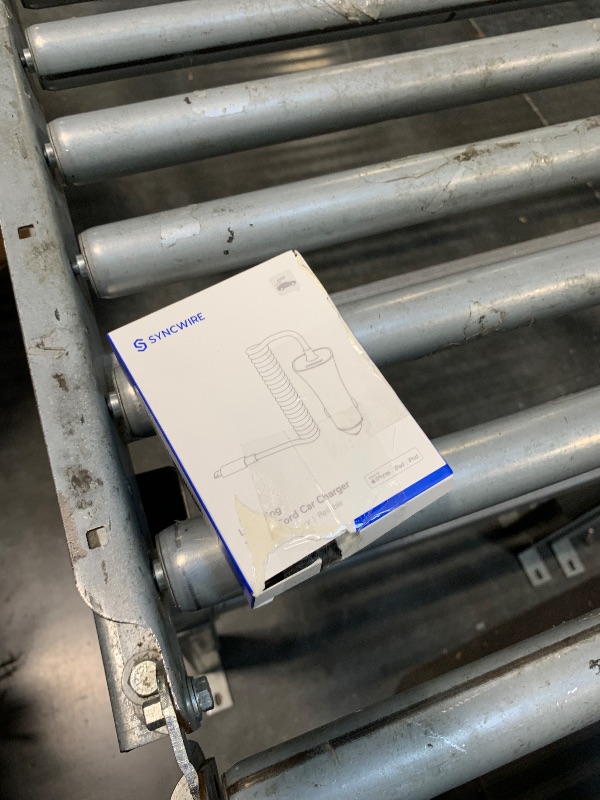 Photo 1 of [Apple MFi Certified] Syncwire iPhone Car Charger 32W Super Fast Car Phone Charger Cigarette Lighter USB Car Adapter with Build-in 5FT Coiled Lightning Cable for Apple iPhone 14/13/12/11/XR/Max, iPad