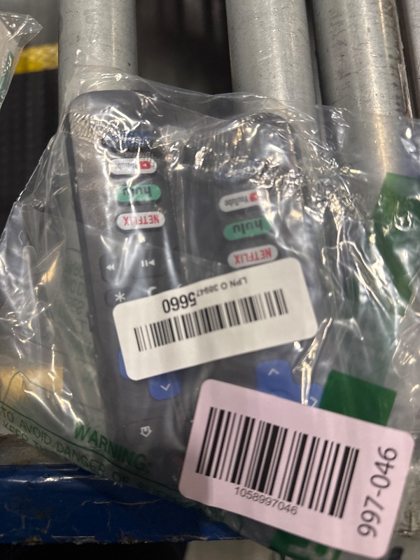 Photo 1 of (Pack of 2) Replacement Remote Control Only for Roku TV, Compatible for TCL Roku/Hisense Roku/Onn Roku/Sharp Roku/Element Roku/Westinghouse Roku/Philips Roku Smart TVs (Not for Roku Stick and Box)