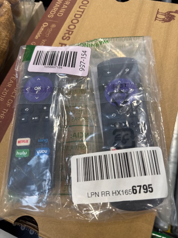 Photo 1 of (2 Pack) Replacement Remote Control for Roku Express, for Roku Premiere, for Roku Box, for Roku Player, for Roku 1 2 3 4 -?NOT for Stick or TV?