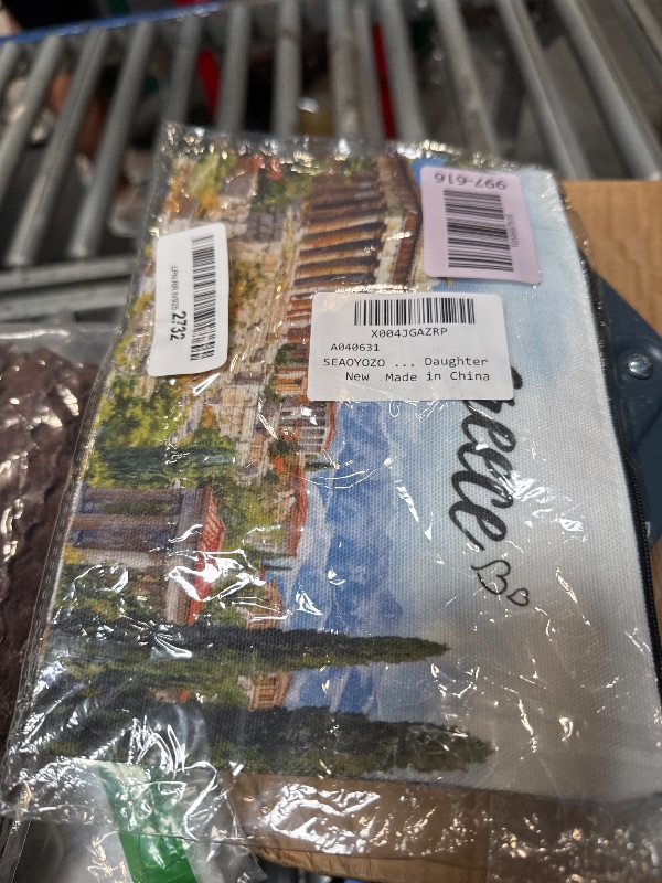 Photo 1 of **BOTTOM LEFT BAG ONLY** SEAOYOZO 4 Pcs Greece Makeup Bags Gifts for Women, Greece Souvenirs City Themed Gifts Cosmetic Bag, Travel Gifts for Girls Besties Best Friend Bff Sister Daughter