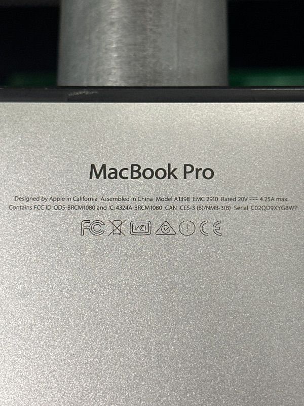 Photo 1 of **LOCKED** MacBook Pro (Retina, 13-inch, Mid 2014)