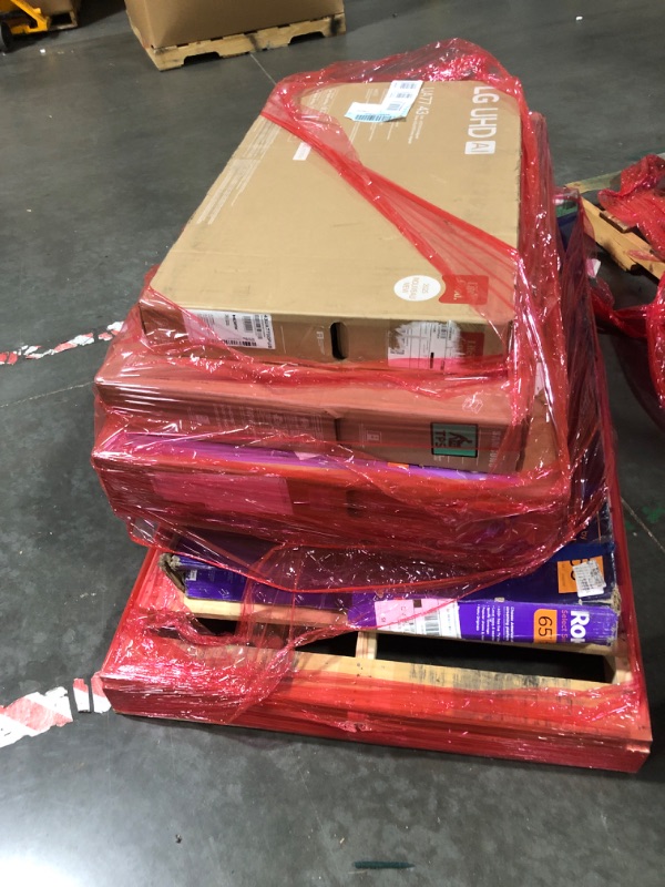 Photo 1 of ***FOR PARTS ONLY, NO RETURNS, FINAL SALE!!!** PALLET OF MULTIPLE TVS