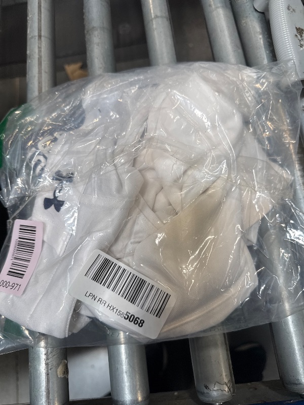 Photo 1 of ***USED AND DIRTY***Under Armour Boys Utility Baseball Pant Pipe , (102) White / Midnight Navy / Midnight Navy ,  Youth J/G