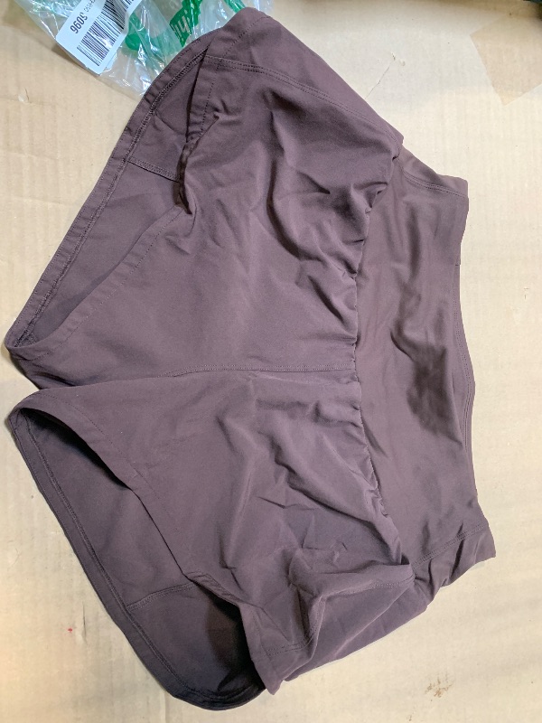 Photo 1 of ** DIFFERENT MODEL ** CAMPSNAIL Biker Shorts Women with Pockets - 3"/5"/8" High Waisted Workout Spandex Tummy Control Gym Running Yoga Shorts Chocolate M