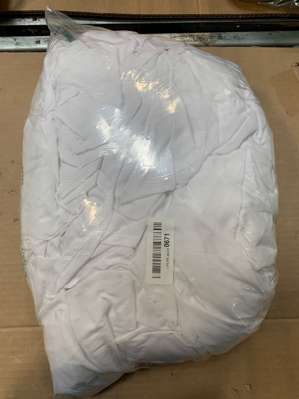 Photo 1 of ****USED*****Shilucheng 6 Piece King Sheet Sets, Cooling Sheets, Blend Rayon Derived from Bamboo, Deep Pocket Up to 16", Breathable & Soft Bed Sheets, Hotel Silky Bedding Set, White