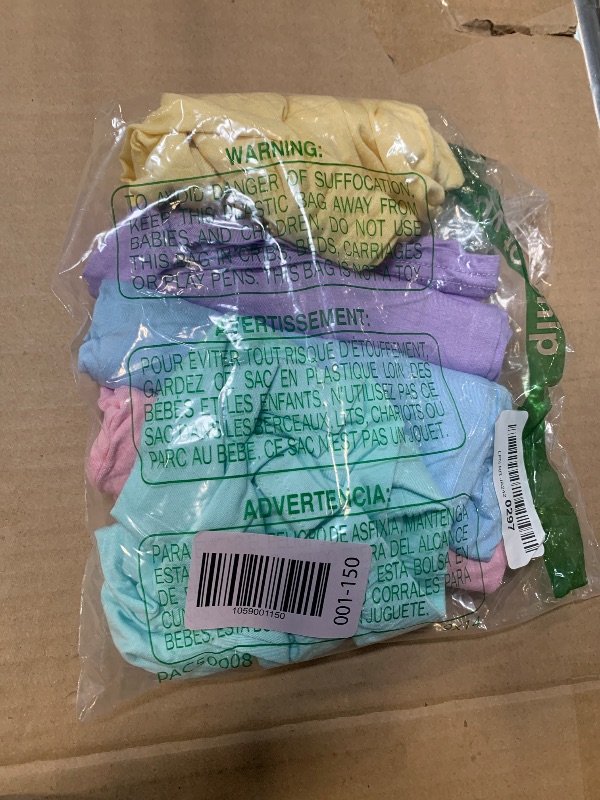 Photo 1 of ** 5 PACK ** Resinta 6 Pack Girls Bike Shorts Under Dress Dance Cartwheel Shorts for Toddler Kids Summer Clothes Multicolor 11-12Y