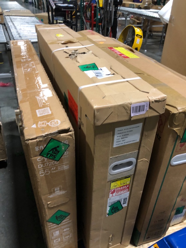 Photo 1 of **FOR PARTS ONLY, NO RETURNS, FINALSALE!!!*** PALLET OF MULTIPLES TVS
**UNTESTED, NO GUARANTEE ITEMS FUNCTION***
**FOR PARTS ONLY*** NO RETURNS*** FINALSALES***