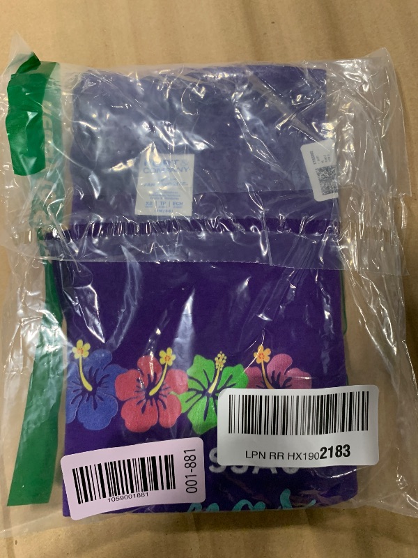 Photo 1 of ** PURPLE ** Nassau Bahamas Tropical Flower Beach Vacation Family Group T-Shirt for Men Women Kids 8 (XS)